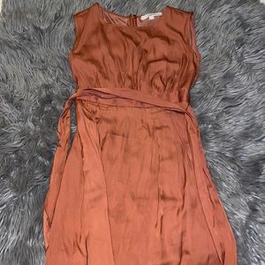Loft Petites 00P dress brownish orange